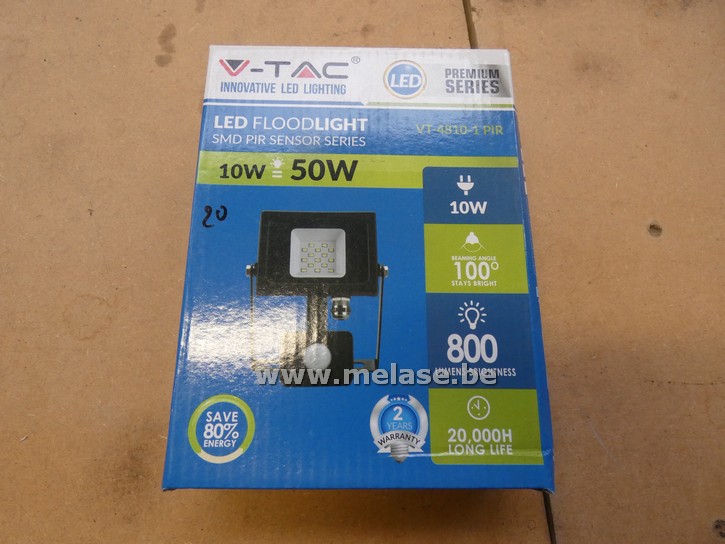 LED straler met sensor "Floodlight"