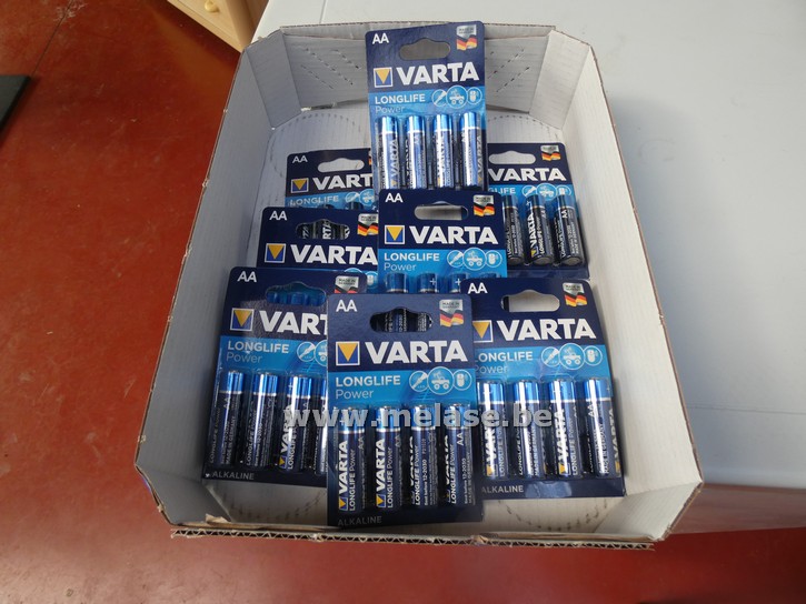 Batterijen "AA - Varta"