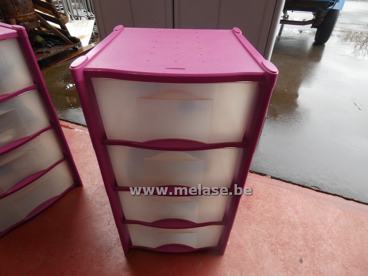 PVC ladenblok "Curver - roze"