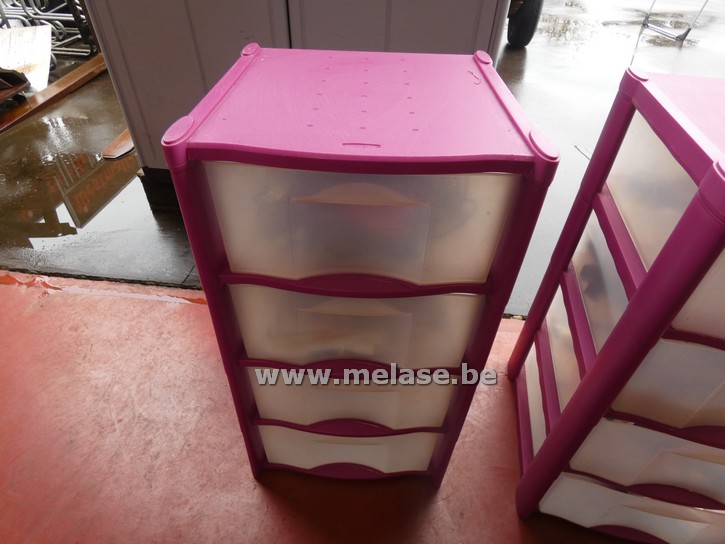 PVC ladenblok "Curver - roze"