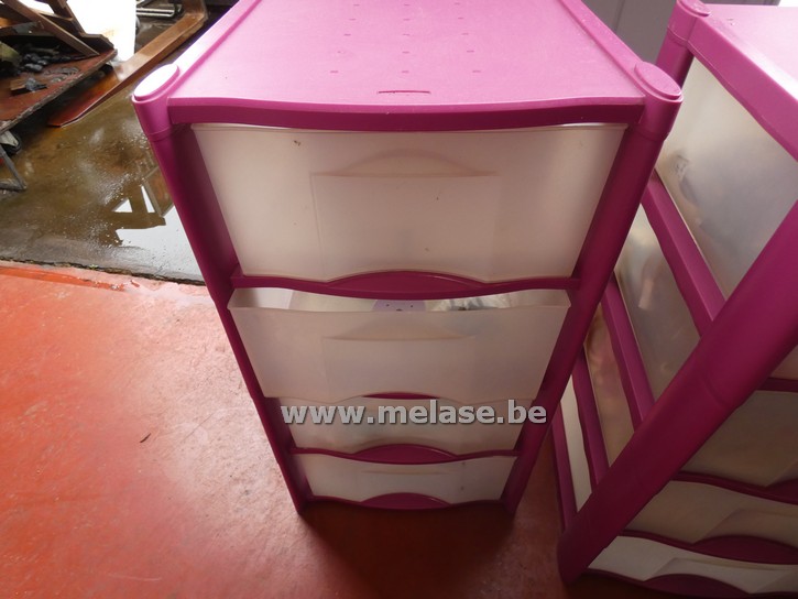 PVC ladenblok "Curver - roze"