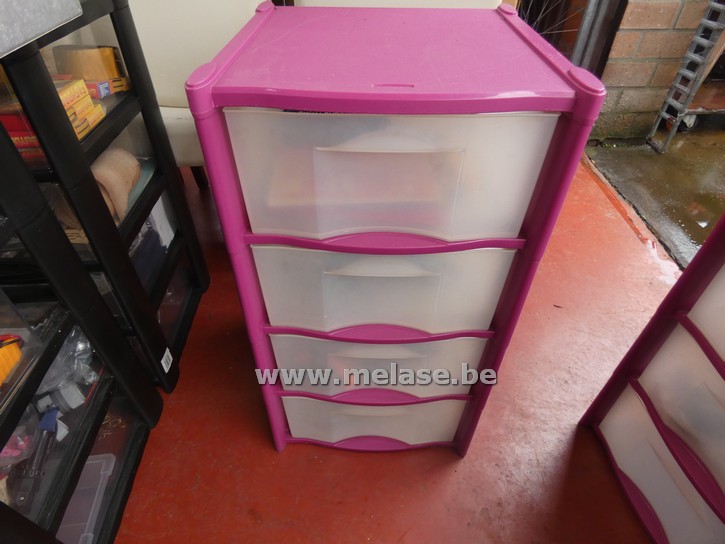 PVC ladenblok "Curver - roze"