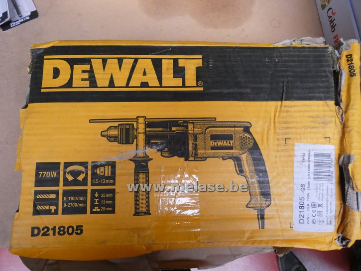 Klopboormachine "DeWalt"