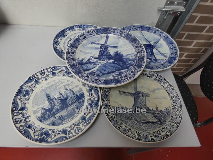 Borden "Delfts blauw"