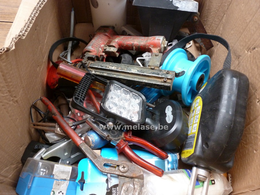 Doos divers handgereedschap