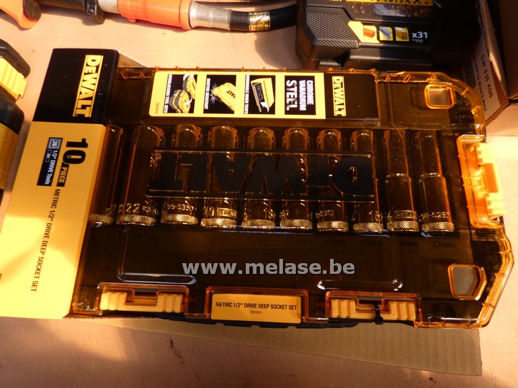 Dopsleutelset  "DeWalt"