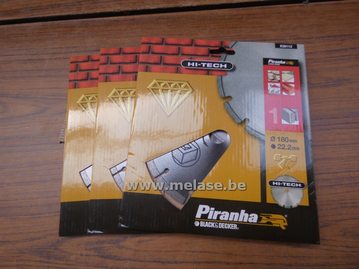 Slijpschijven "Black & Decker Piranha"