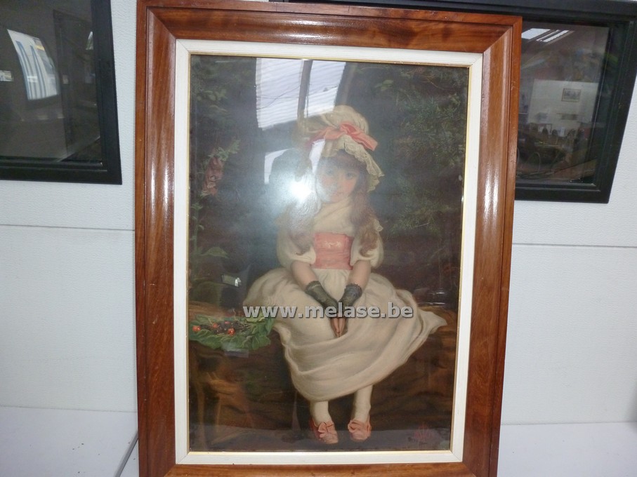 Schilderij "meisje"