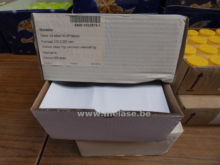 Etiketten "A4 - 210x297mm"