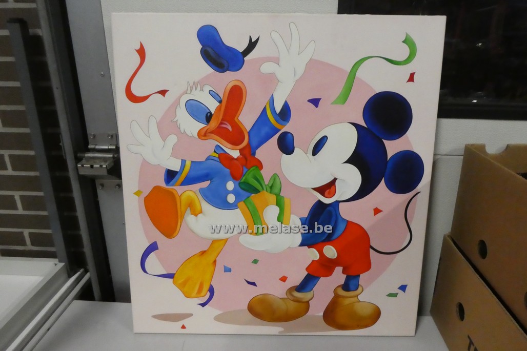 Canvas "Donald Duck & Mickey Mouse"