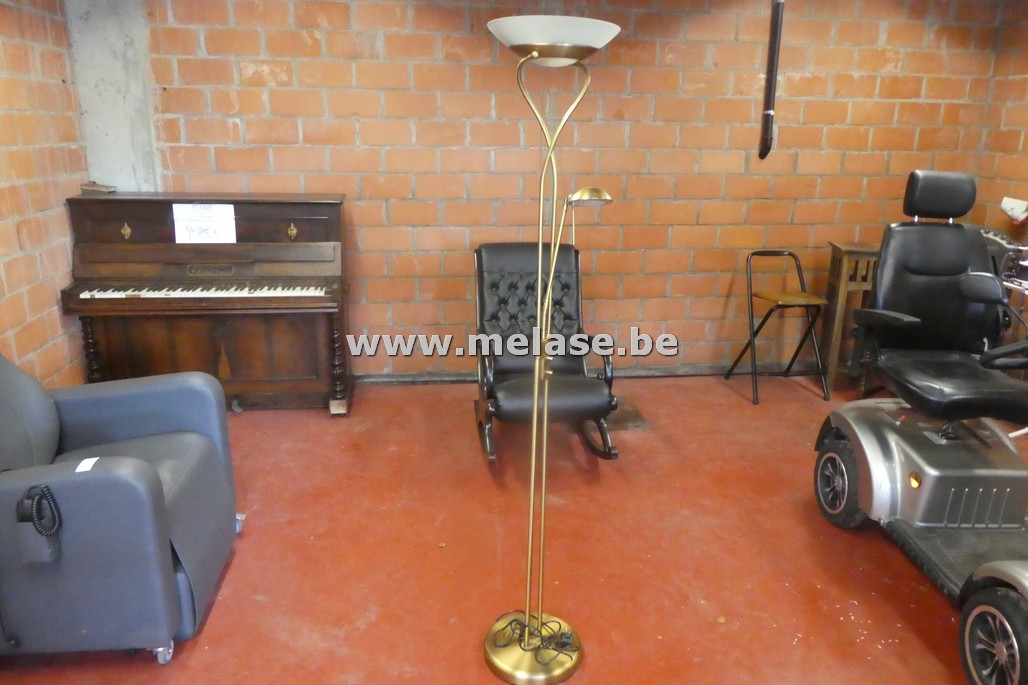 Staanlamp met leeslamp