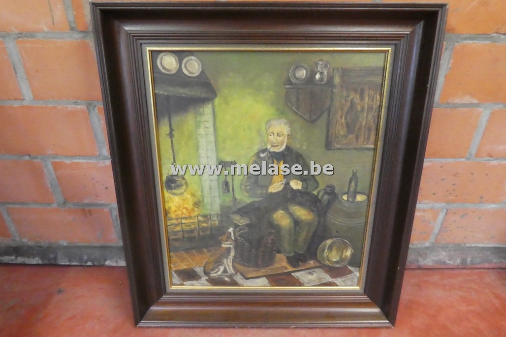 Schilderij in kader