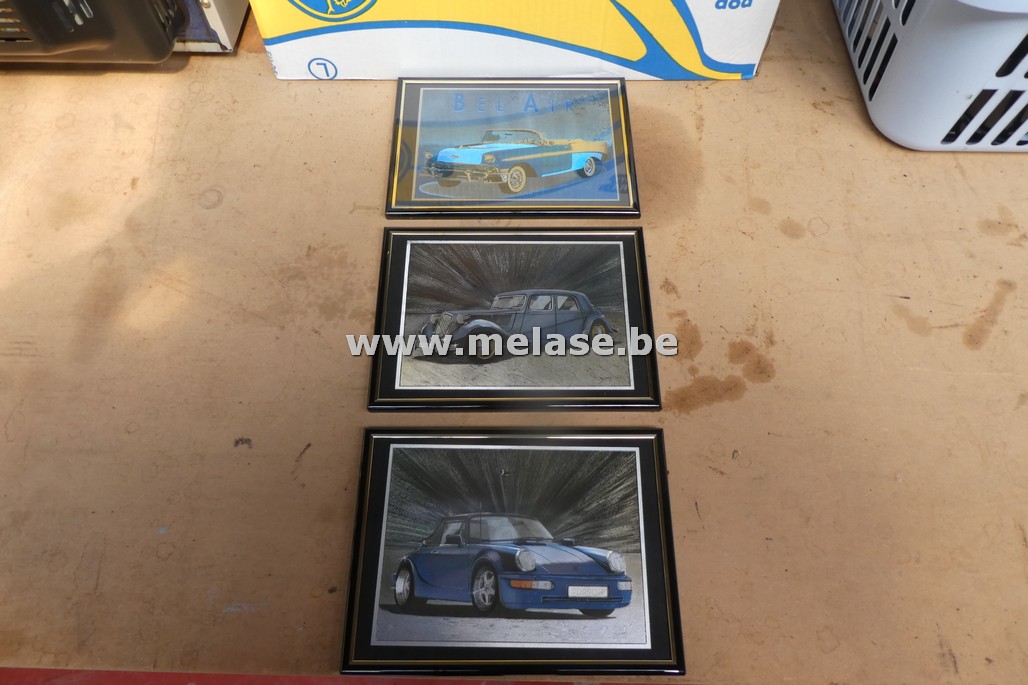Prenten in kader "Oldtimers"
