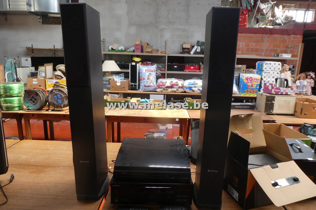 CD + platenspeler "Kenwood"