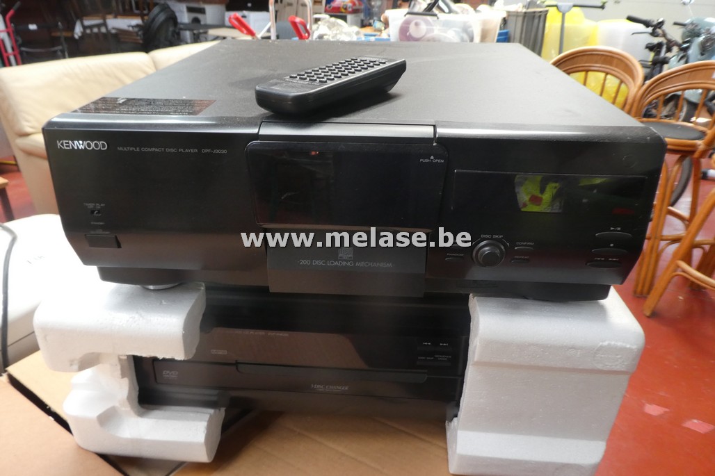 Multiple DVD/CD speler + Multiple CD speler "Kenwood"