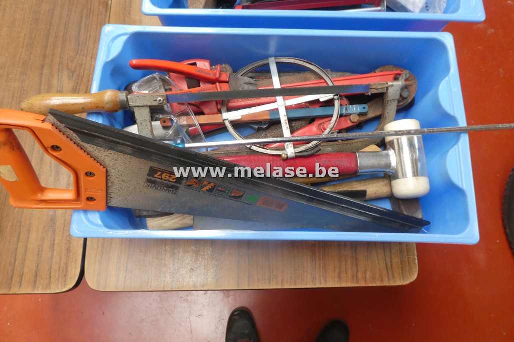 Bakje "klein gereedschap"