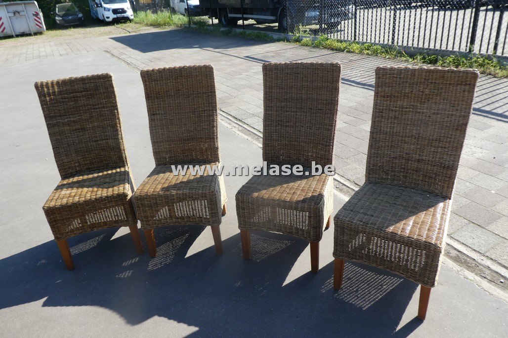 Rotan stoelen