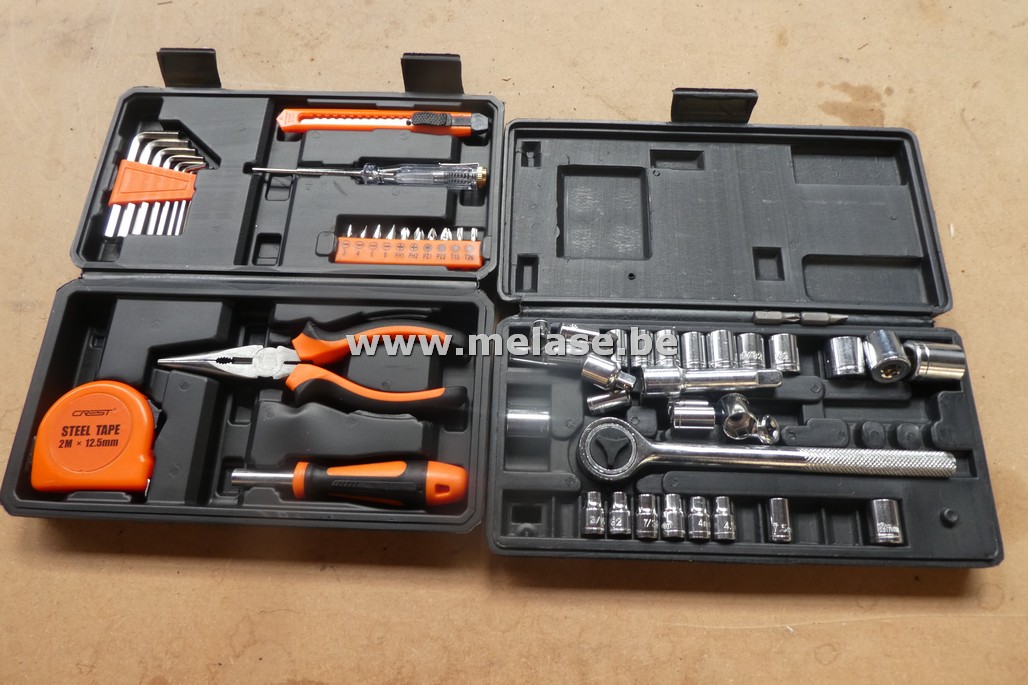 Dopsleutelset + bitsenset