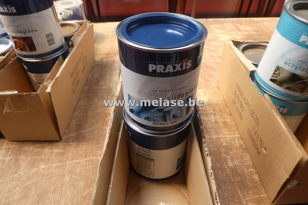 Verf "zijdeglans - Praxis"