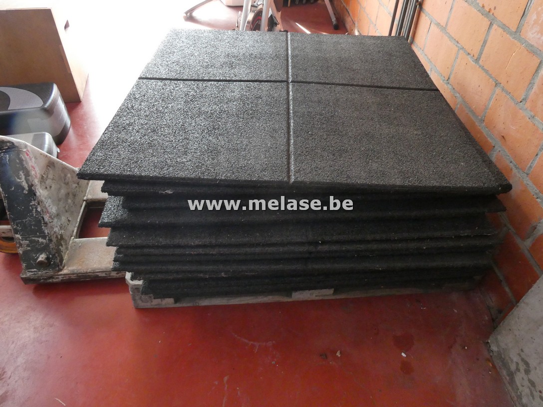 Rubber tegels "100x100 cm"