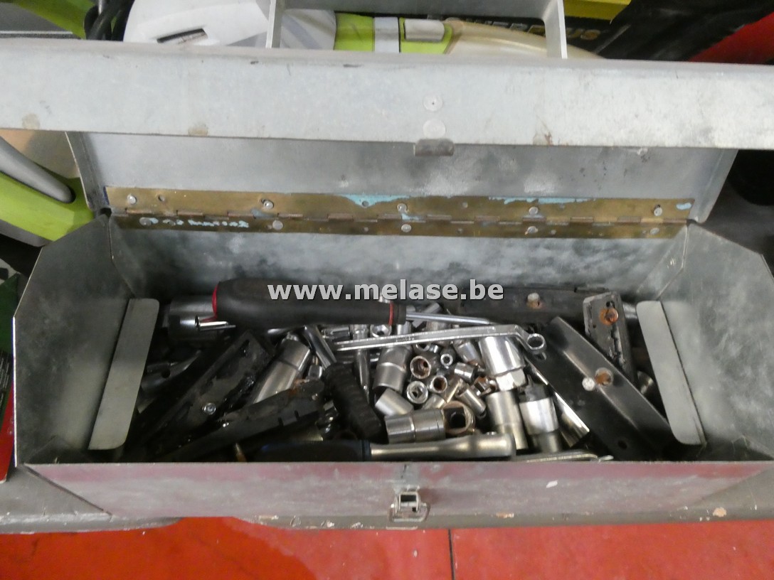 Metalen gereedschapskoffer