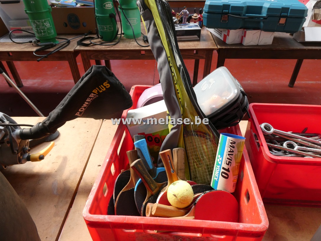 Bak "sportmateriaal"