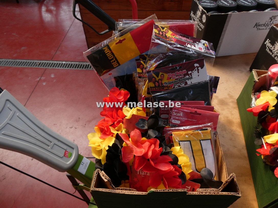 Decoratievaria "Belgische driekleur"