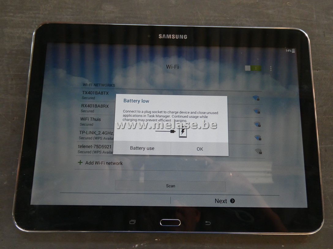 Tablet "Samsung"