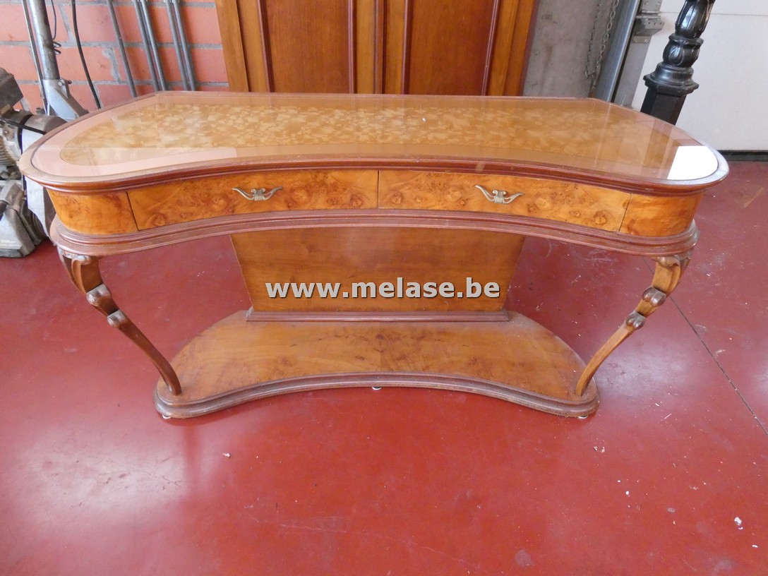 Vintage niervormige sidetable/console