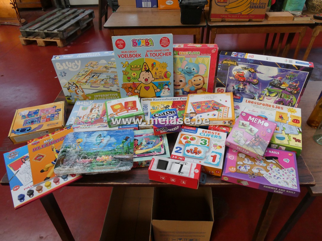 Kinderpuzzels en - gezelschapspelen