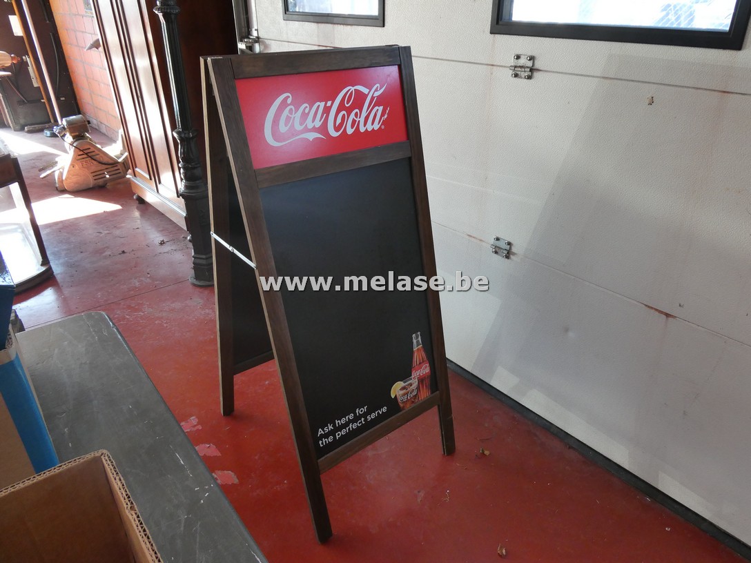 Stoepbord "Coca-Cola"