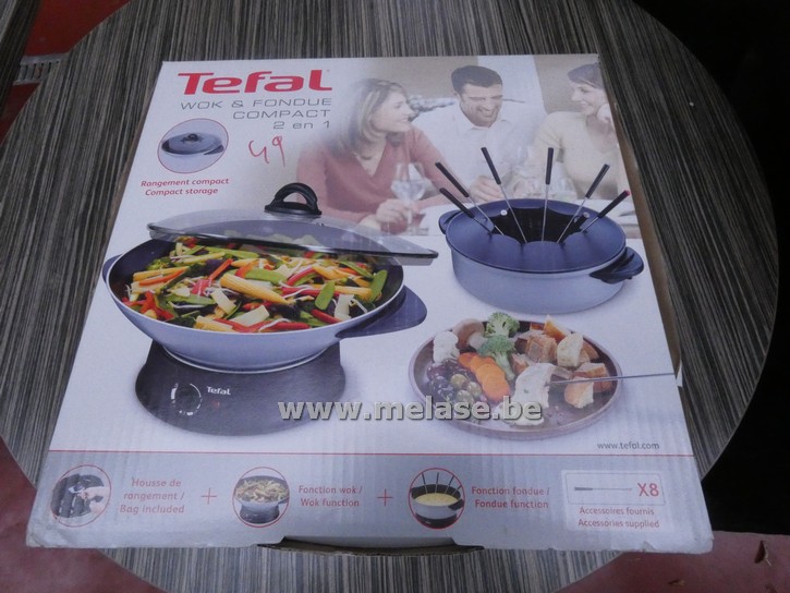 Elec. wok/fondue "Tefal"