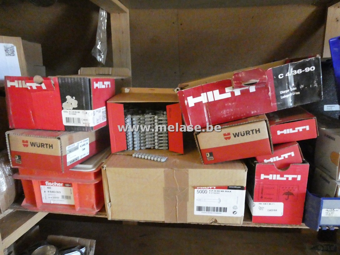 Diverse nagels "Hilti"