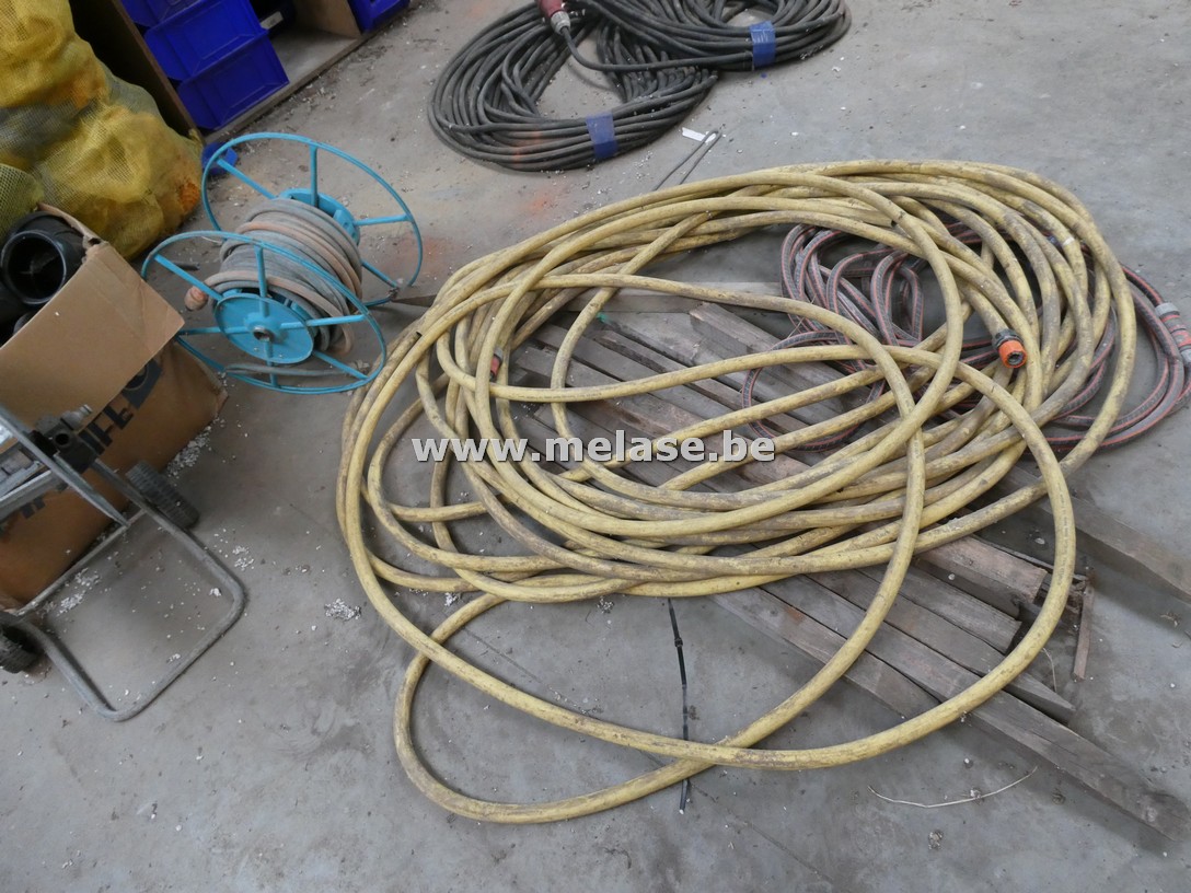 Waterslangen + haspel