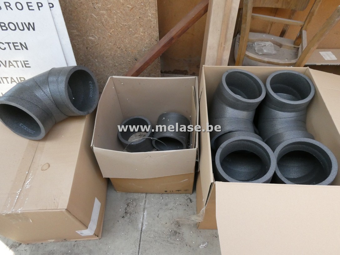 Geïsoleerde leidingbochten