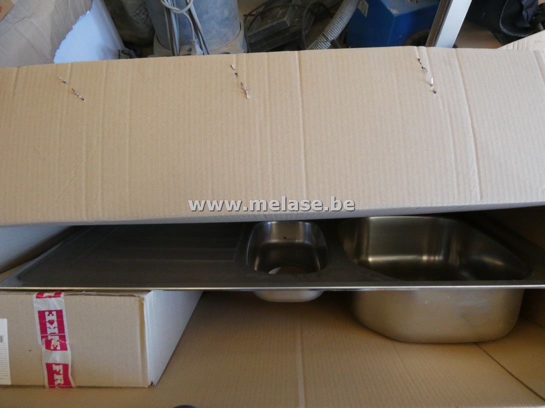 RVS afwasbak "Franke"