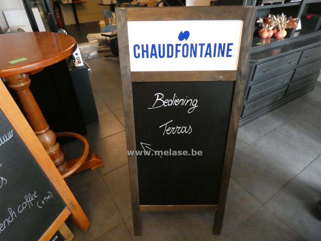 Stoepbord "Chaudfontaine"
