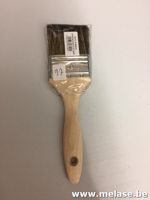 Platte borstel "voor alle lakken"