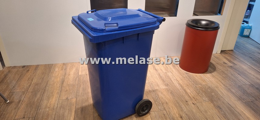 Vuilniscontainer "blauw"