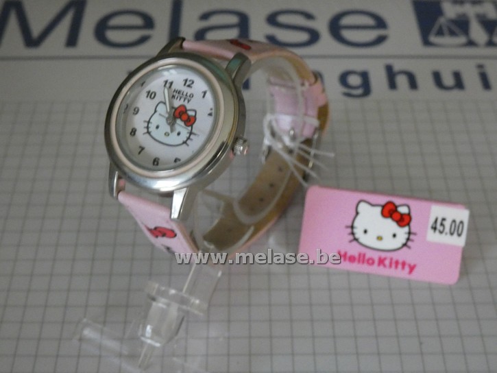 Horloge "Helo Kitty - licht roze"