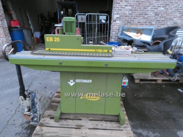 Afplakmachine "Vertongen Virutex EB25"