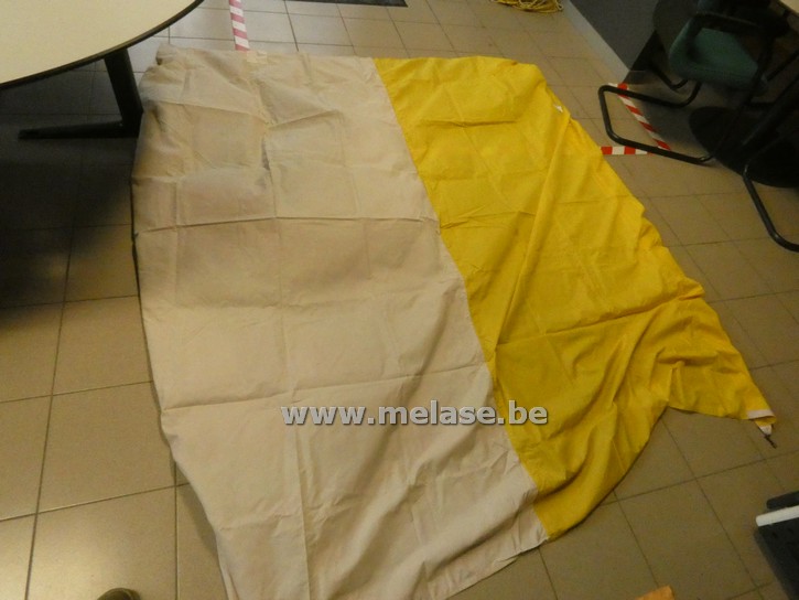 Vlag "wit/geel"