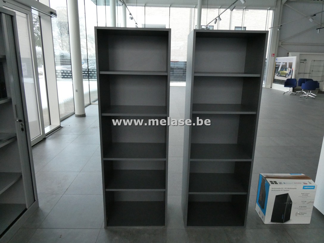 Boekenrekken "grijs"