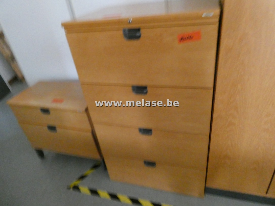 Ladenkast "hangsysteem - 4 laden"