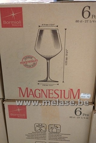 Wijnglazen "Bormioli Magnesium"