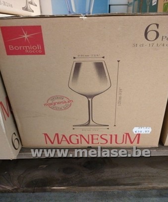 Wijnglazen "Bormioli Magnesium"