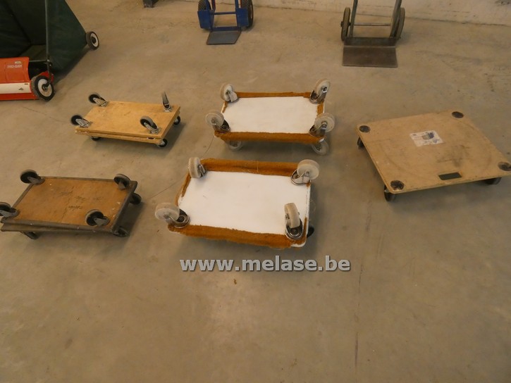 Meubeltransportkarretjes "hondjes"