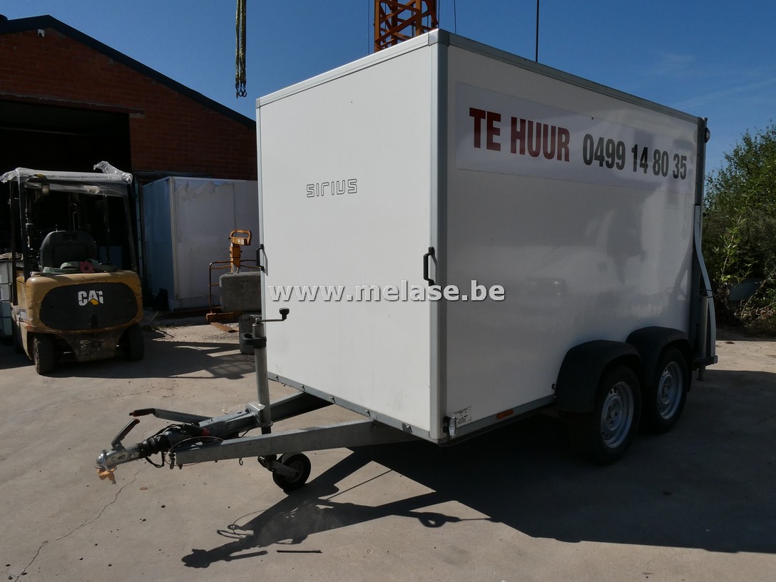 Gesloten aanhangwagen "Sirius"