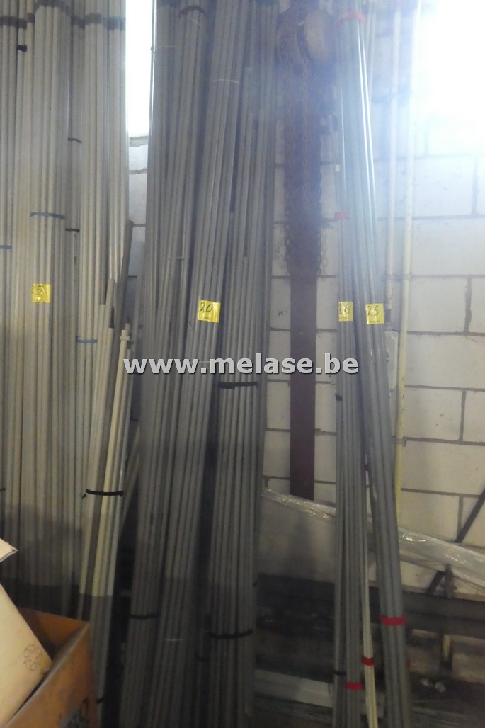 PVC buizen "donker grijs"